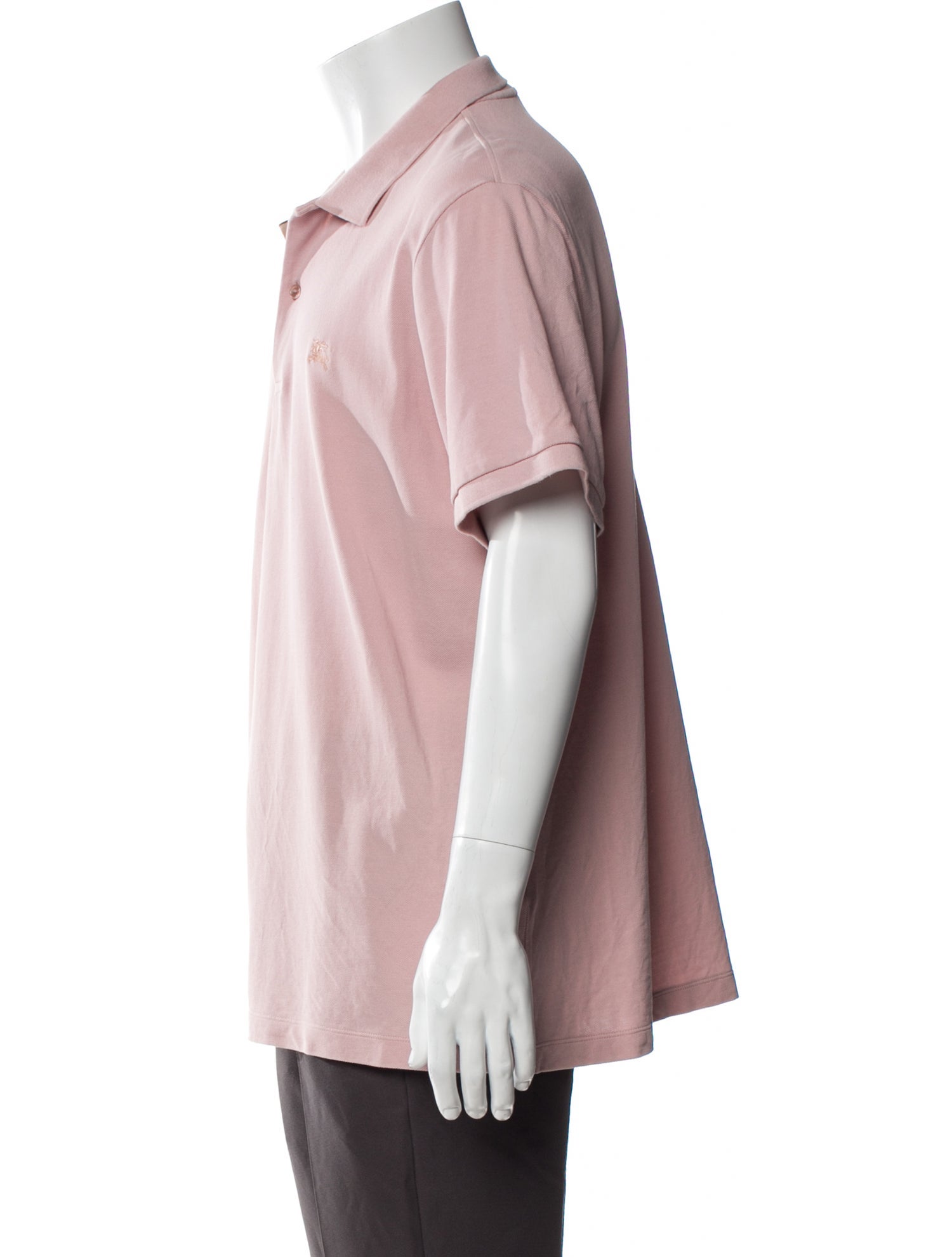 Burberry TB Monogram Collar Polo Shirt