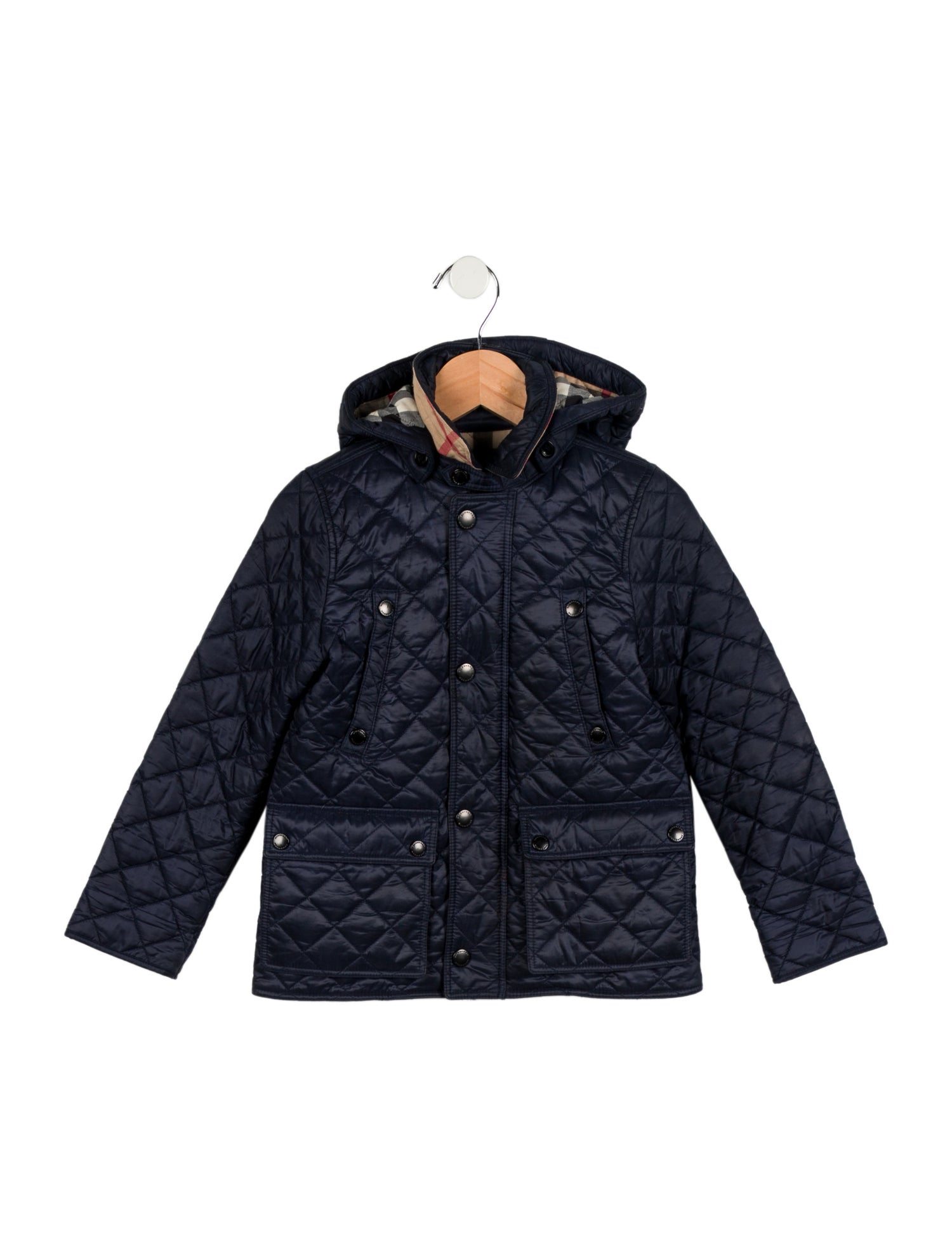 Burberry Toddler Boys' Solid Quilted Jacket