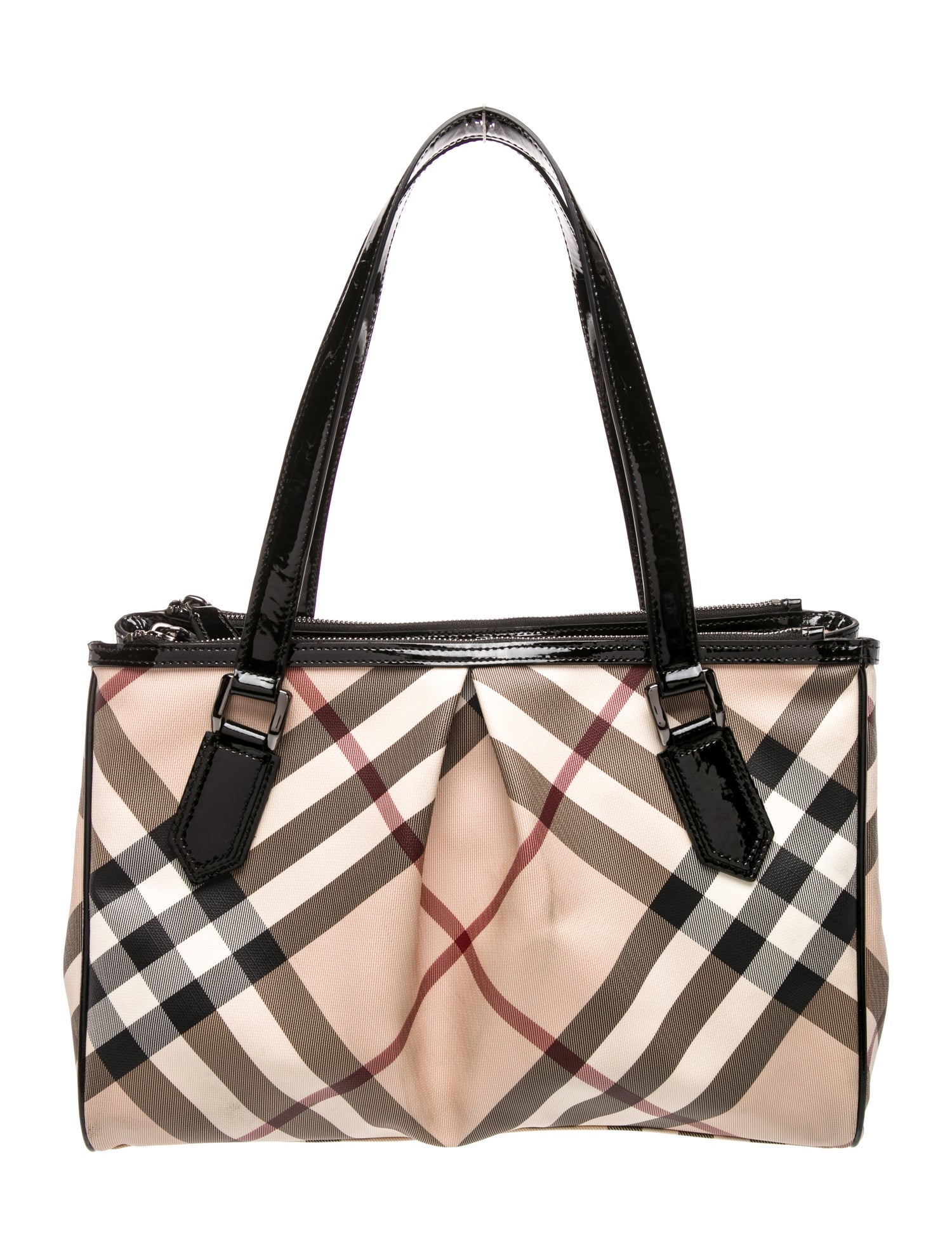 Burberry Super Nova Check Shoulder Bag