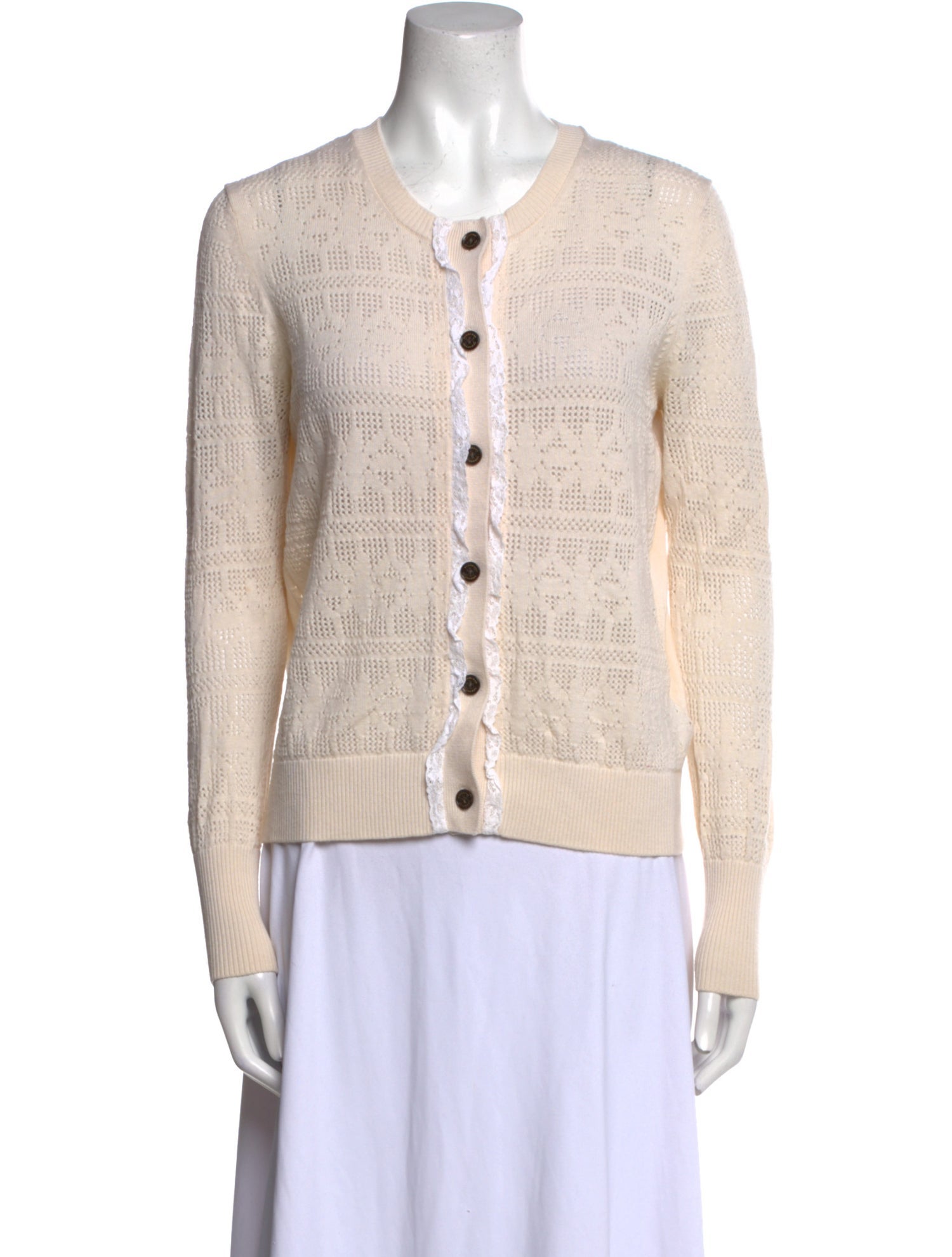 Burberry Wool Crew Neck Sweater