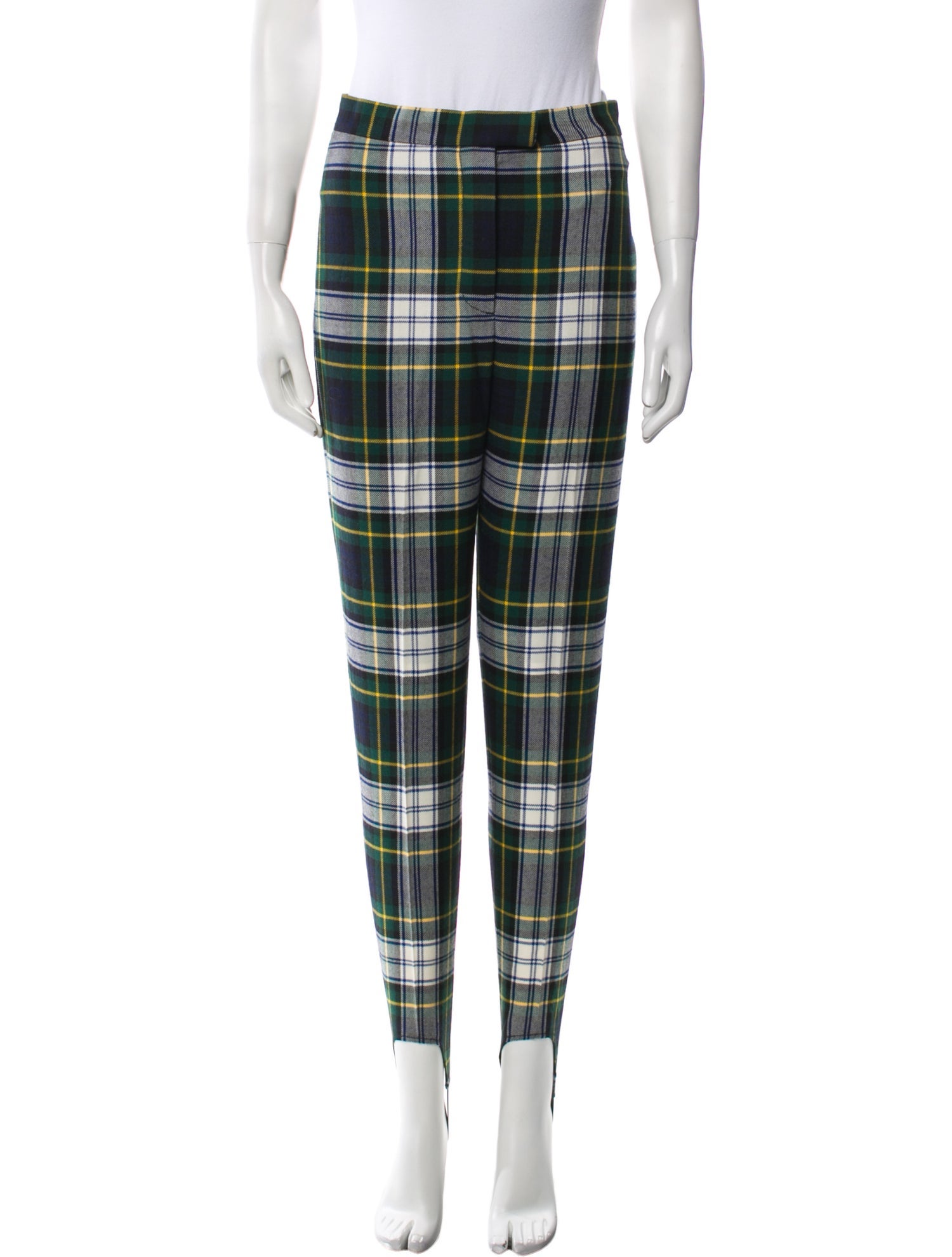Burberry Wool Skinny Leg Pants