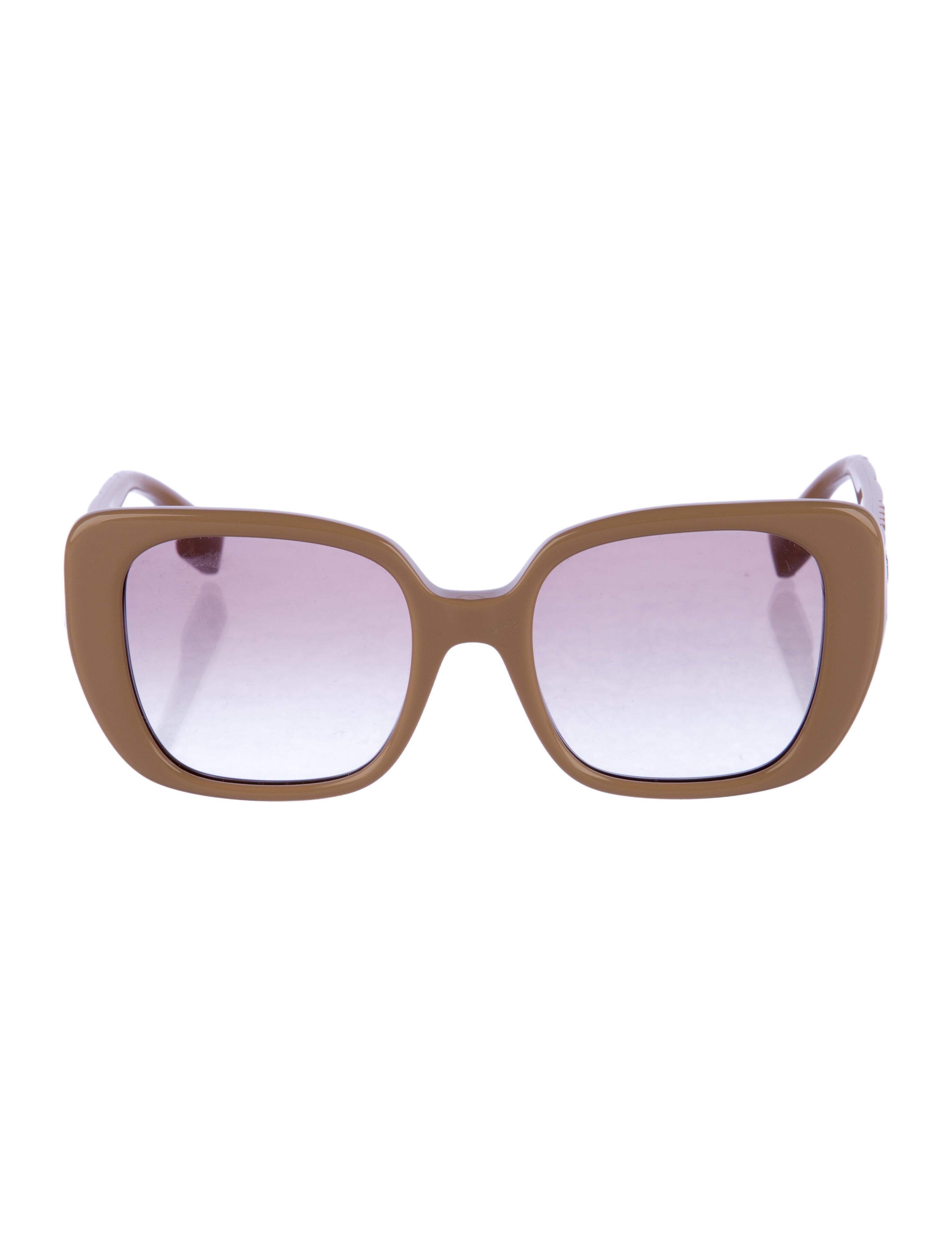 Burberry Oversize Gradient Sunglasses