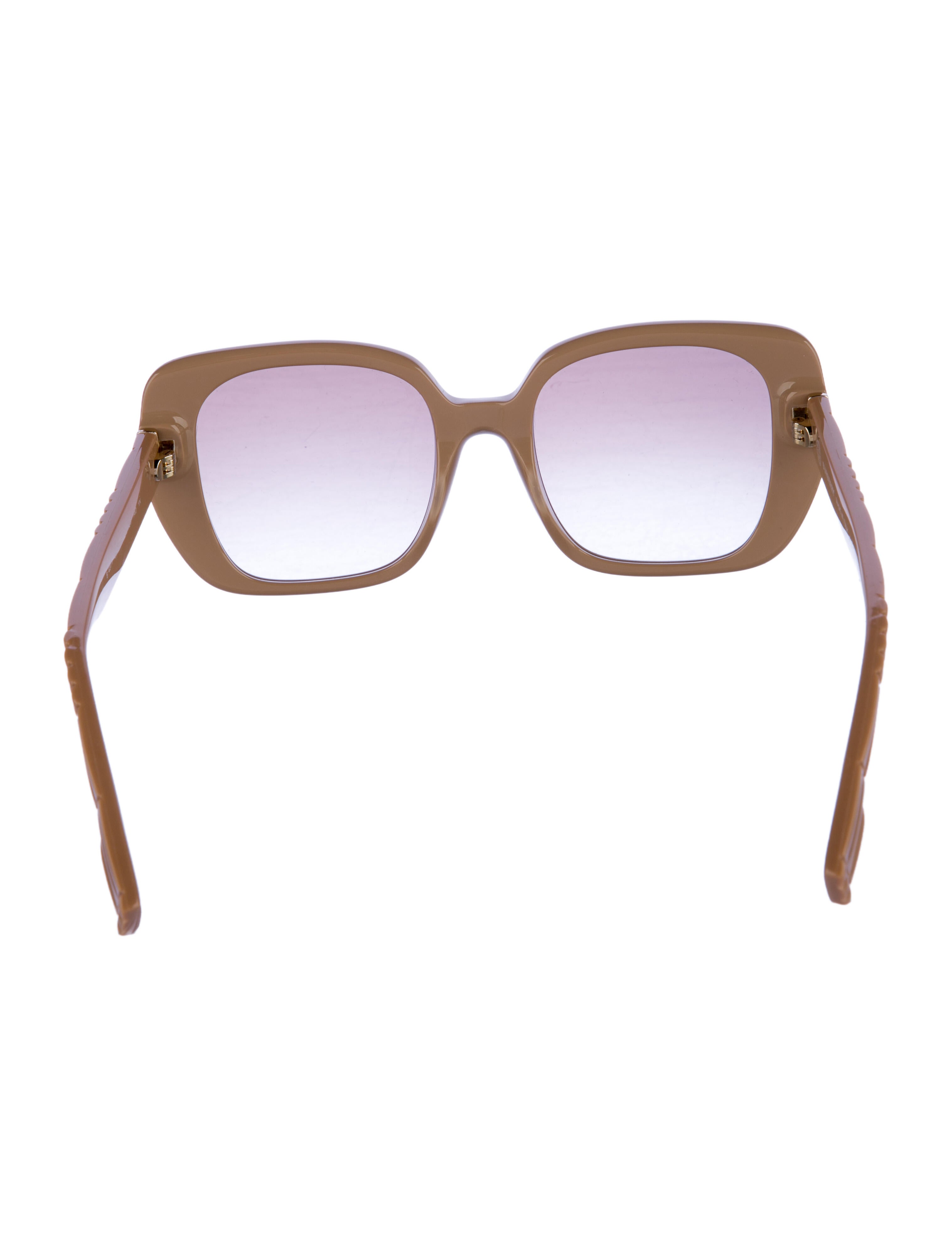Burberry Oversize Gradient Sunglasses