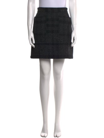 Burberry Wool Mini Skirt