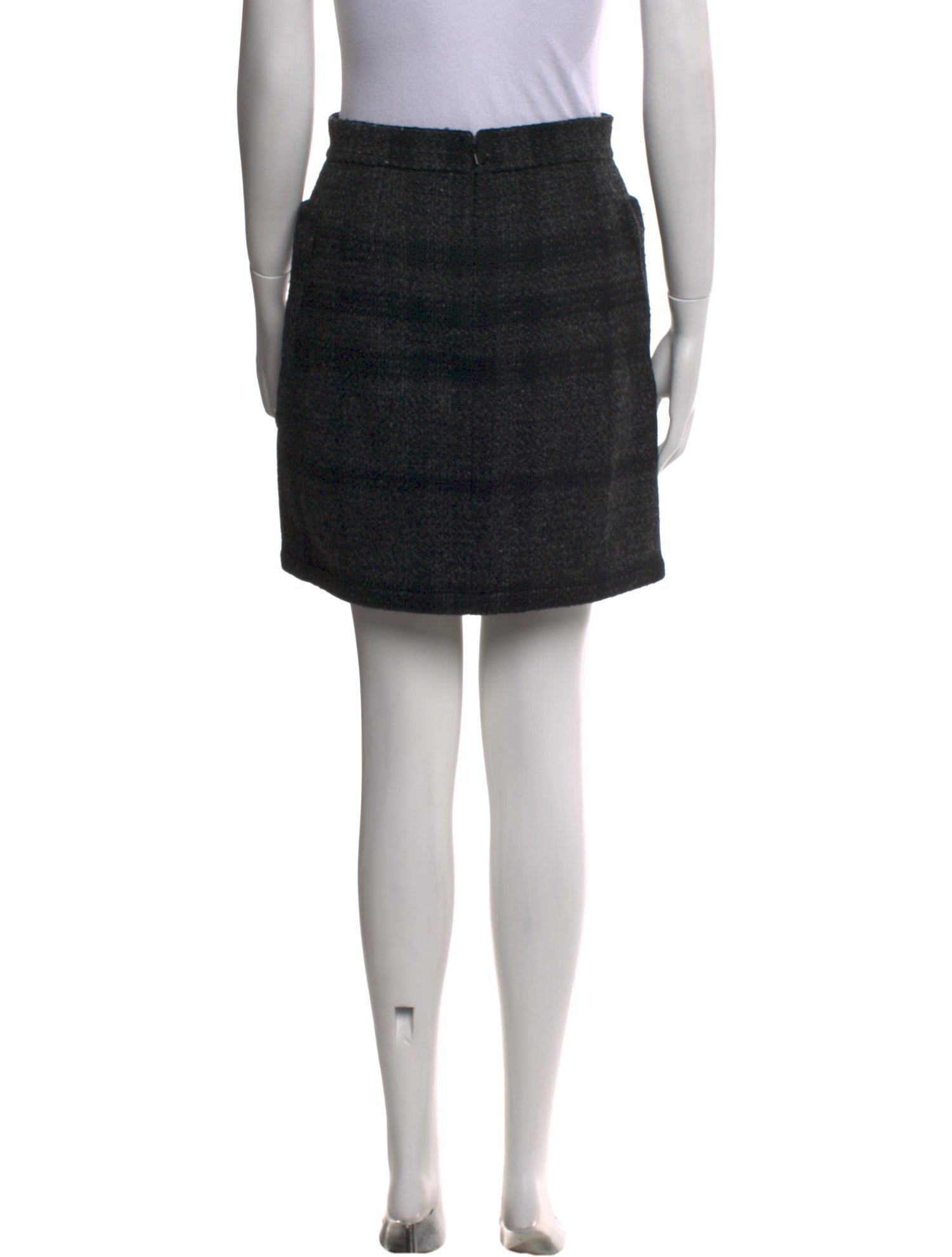 Burberry Wool Mini Skirt