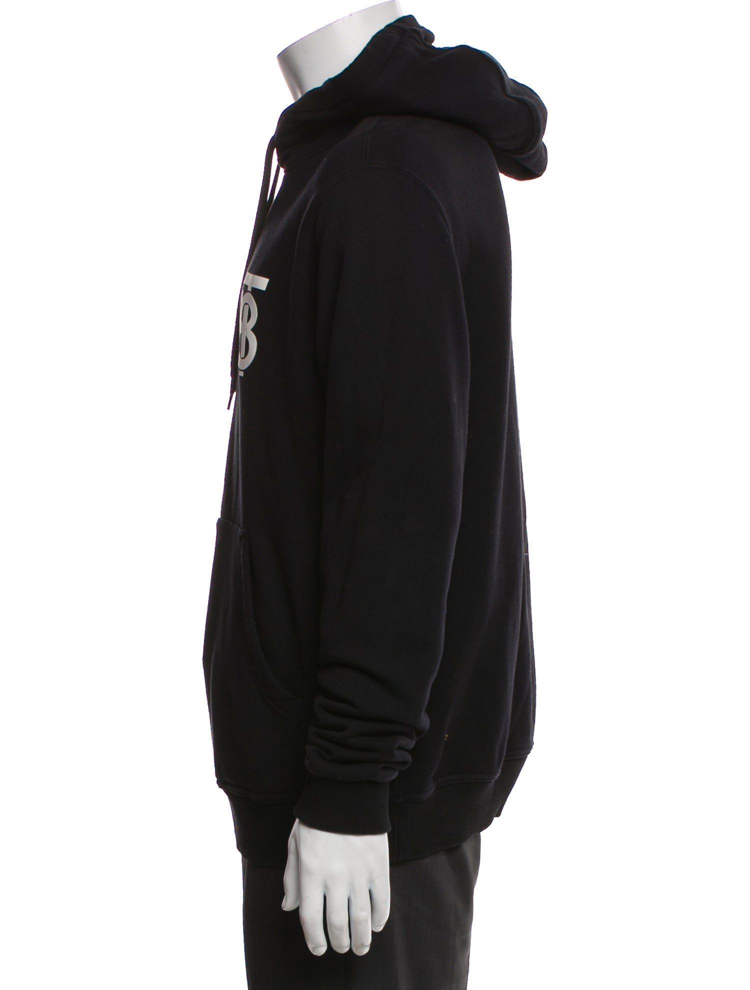 Burberry Nova Check Pattern Crew Neck Hoodie