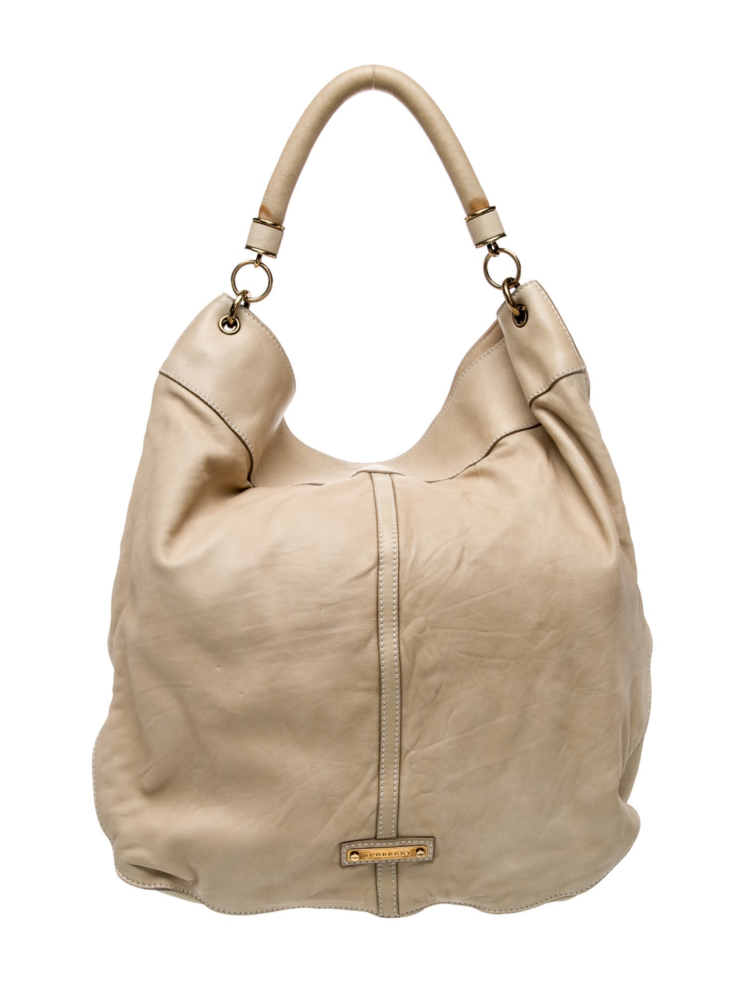 Burberry Leather Hobo