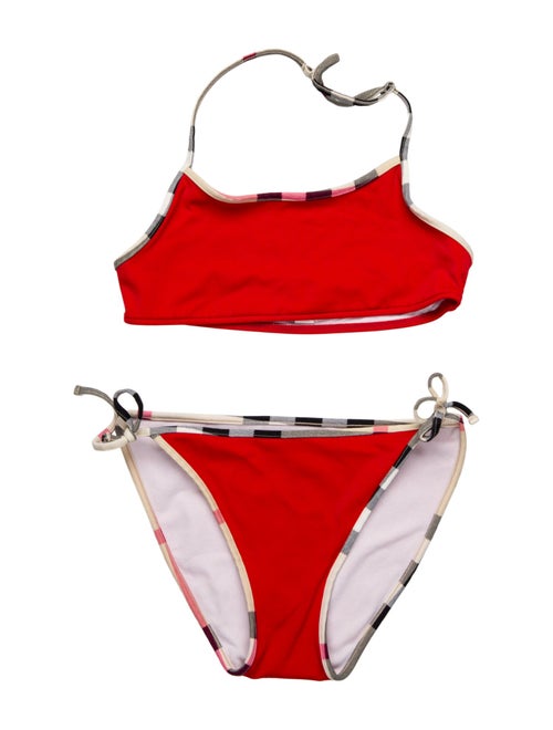 Burberry Check Trim Bikini Set
