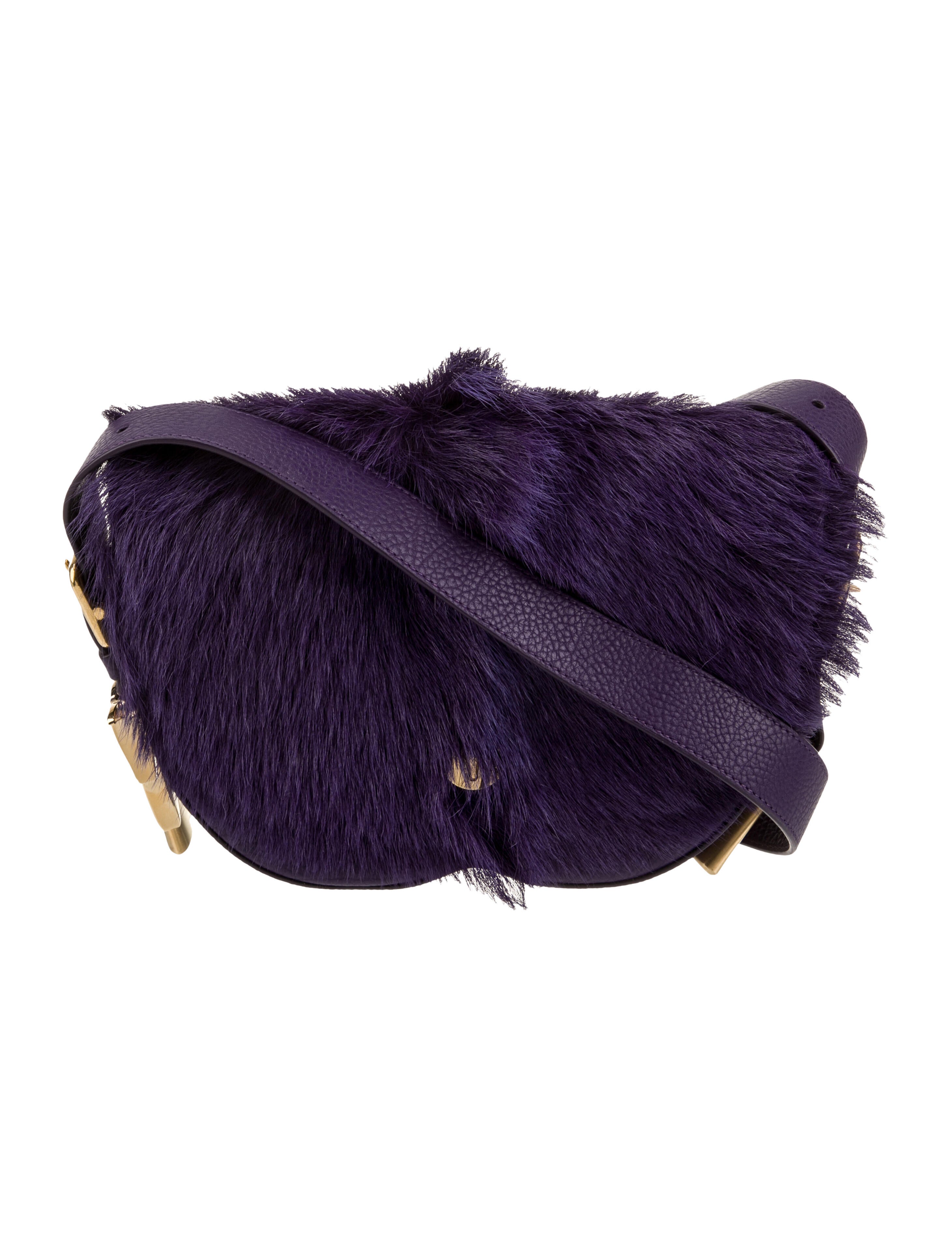 Burberry Leather Messenger Bag