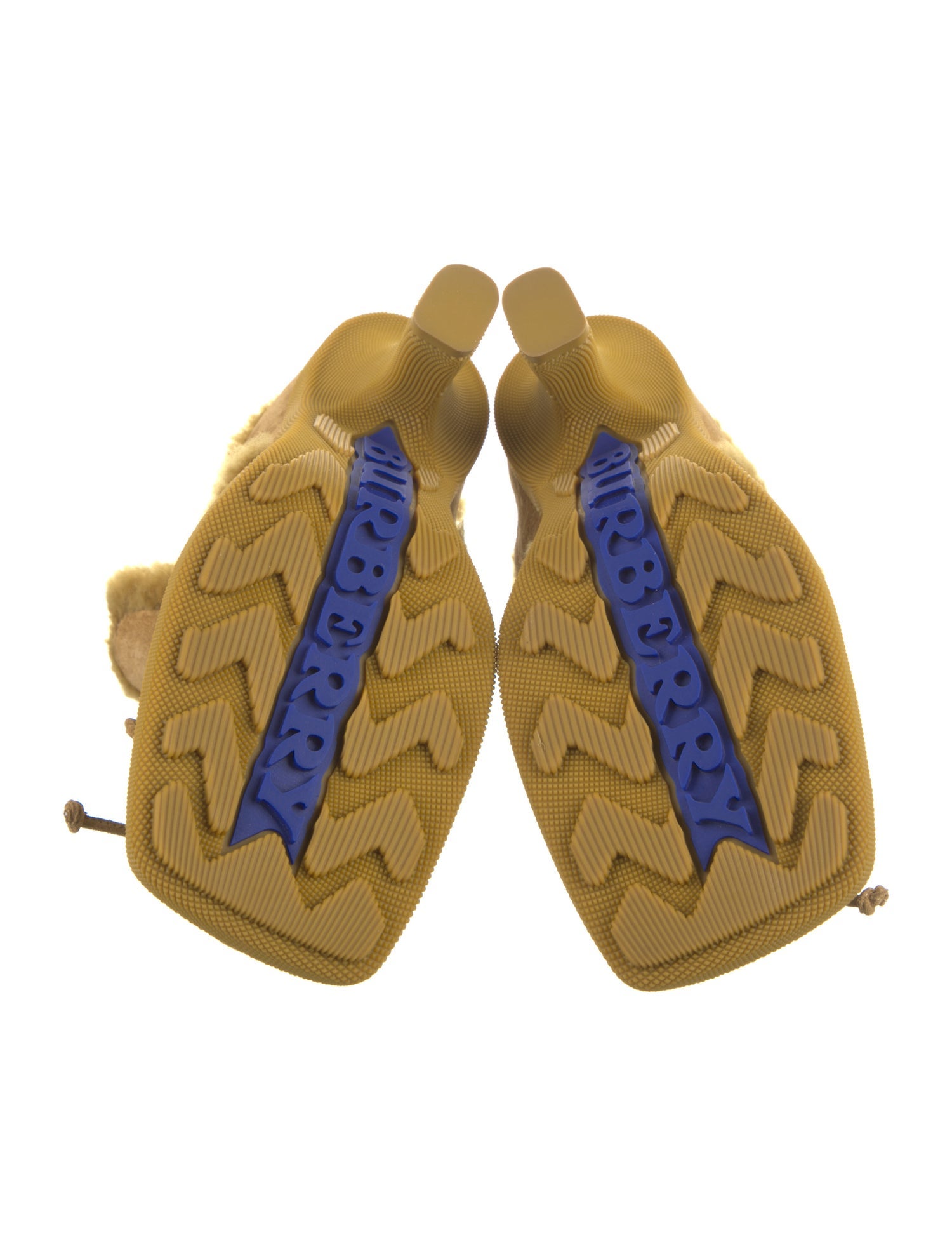 Burberry Suede Lace-Up Boots