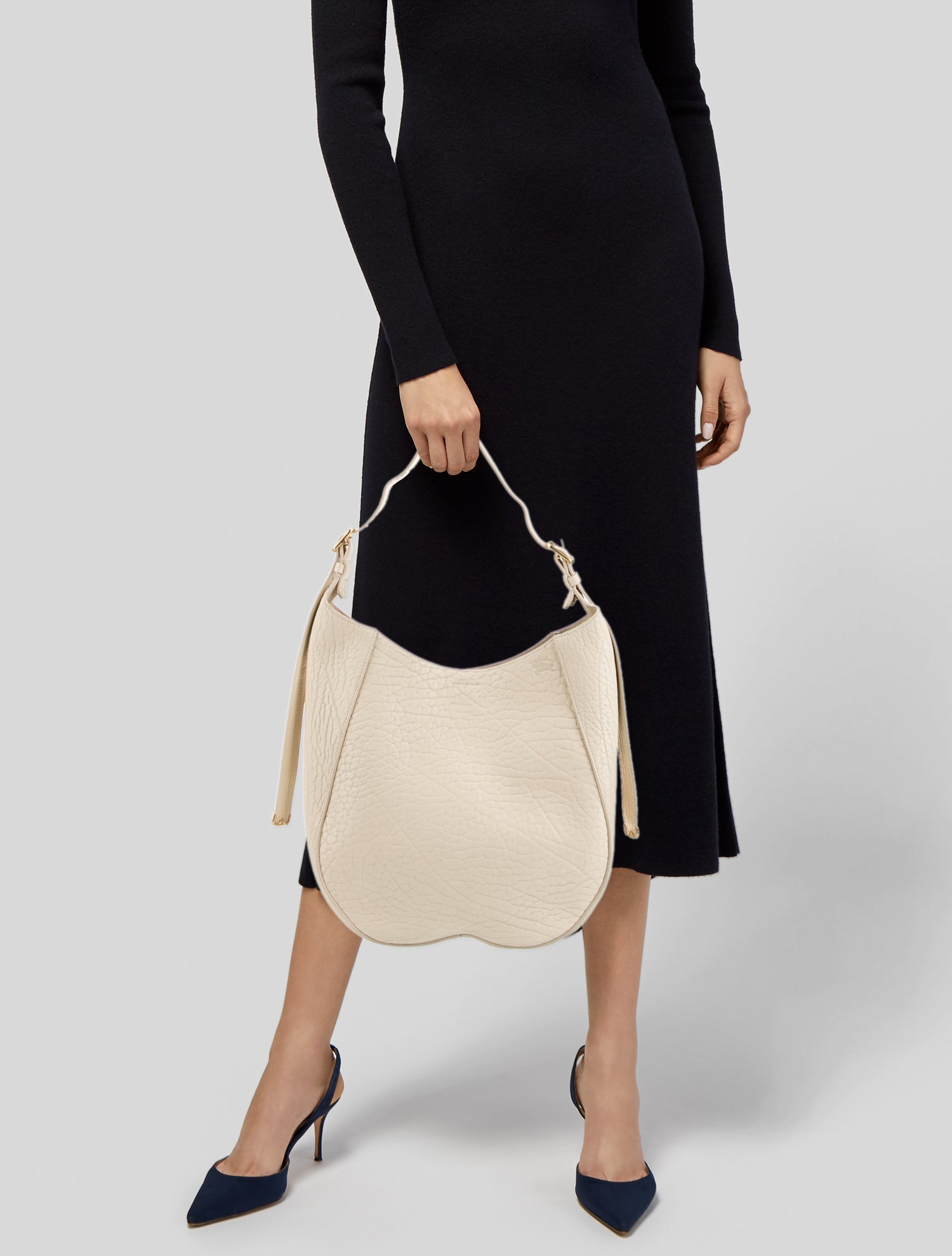 Burberry Leather Hobo