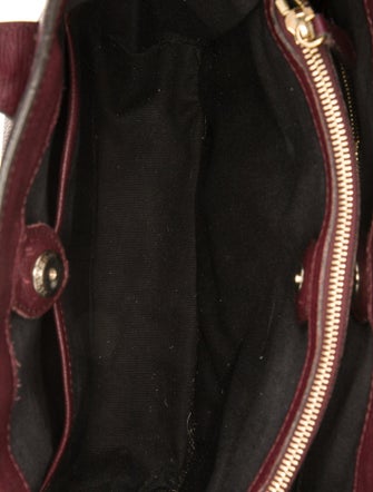 Burberry Leather Messenger Bag