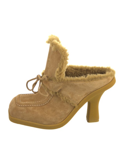 Burberry Suede Mules