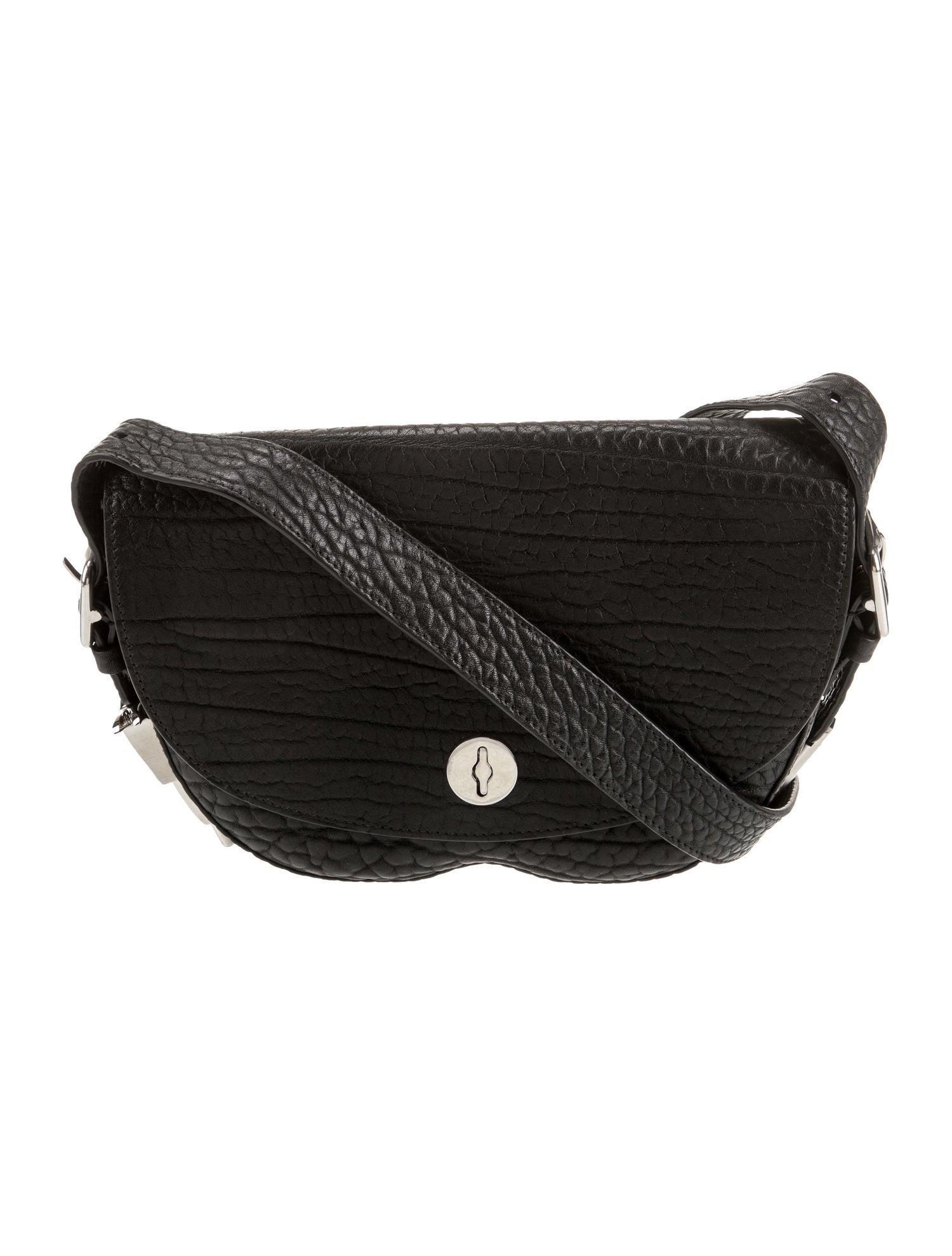 Burberry Leather Messenger Bag