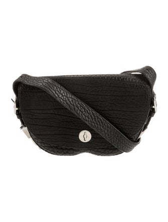 Burberry Leather Messenger Bag