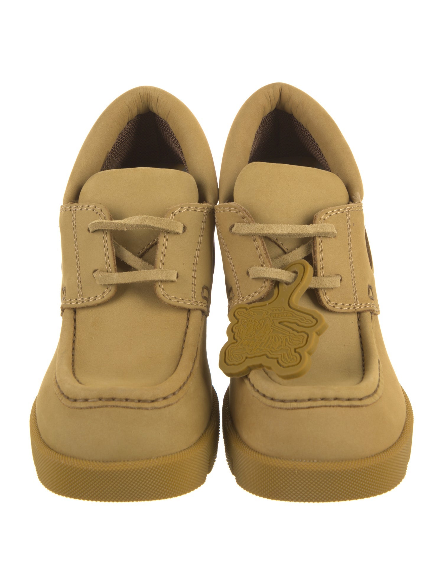 Burberry Suede Lace-Up Boots