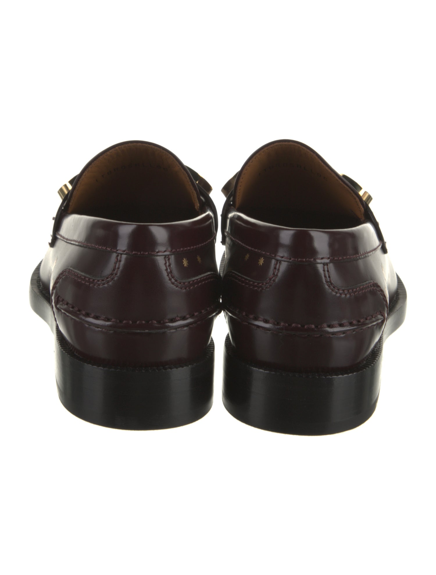 Burberry Patent Leather Loafers