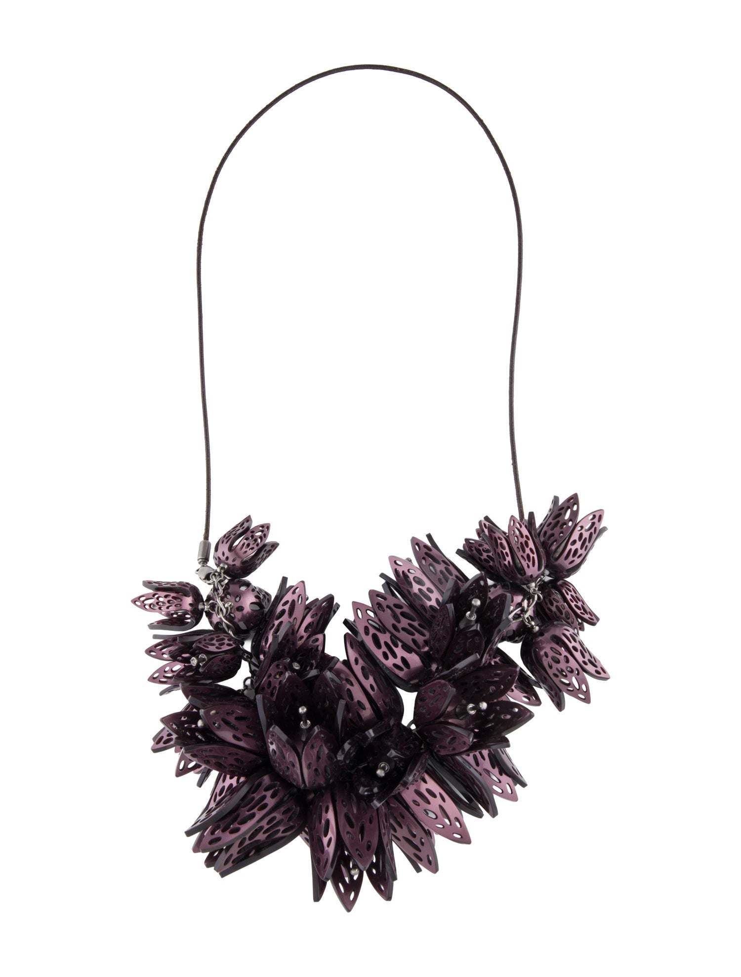 Burberry Acrylic Somersby Garden Girls Flower Necklace