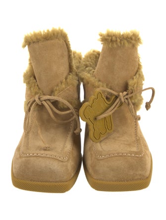 Burberry Suede Mules