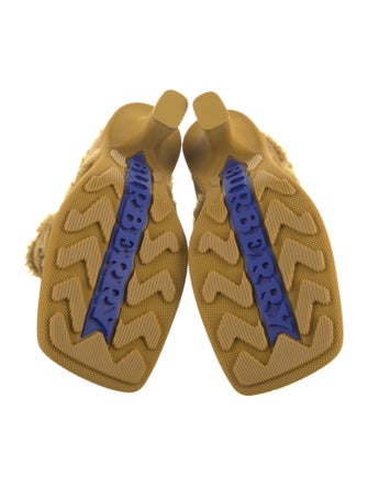 Burberry Suede Mules