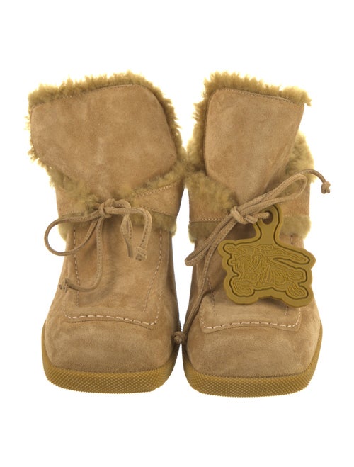 Burberry Suede Mules