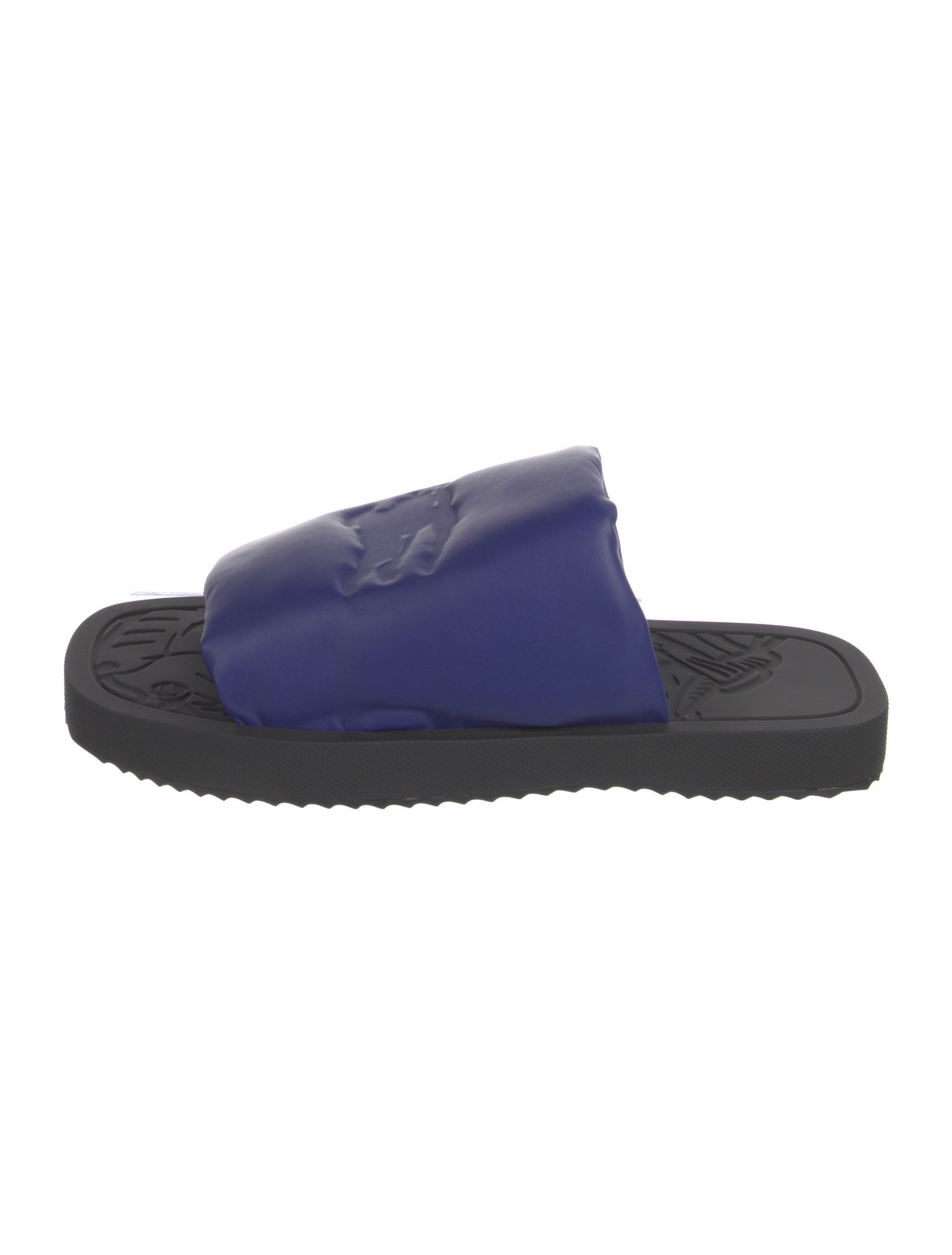Burberry Leather Slides w/ Tags