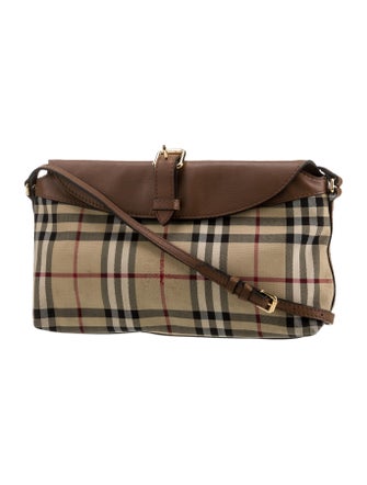 Burberry Canvas Messenger Bag