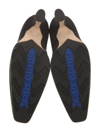 Burberry Suede Lace-Up Boots