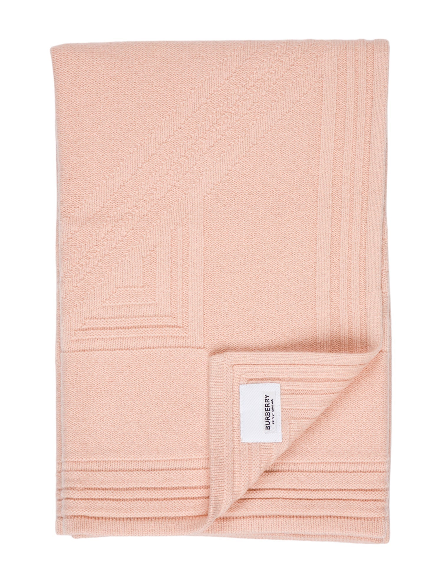 Burberry Kids' Cashmere TB Diamond Throw Blanket w/ Tags