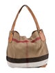 Burberry Canvas Hobo