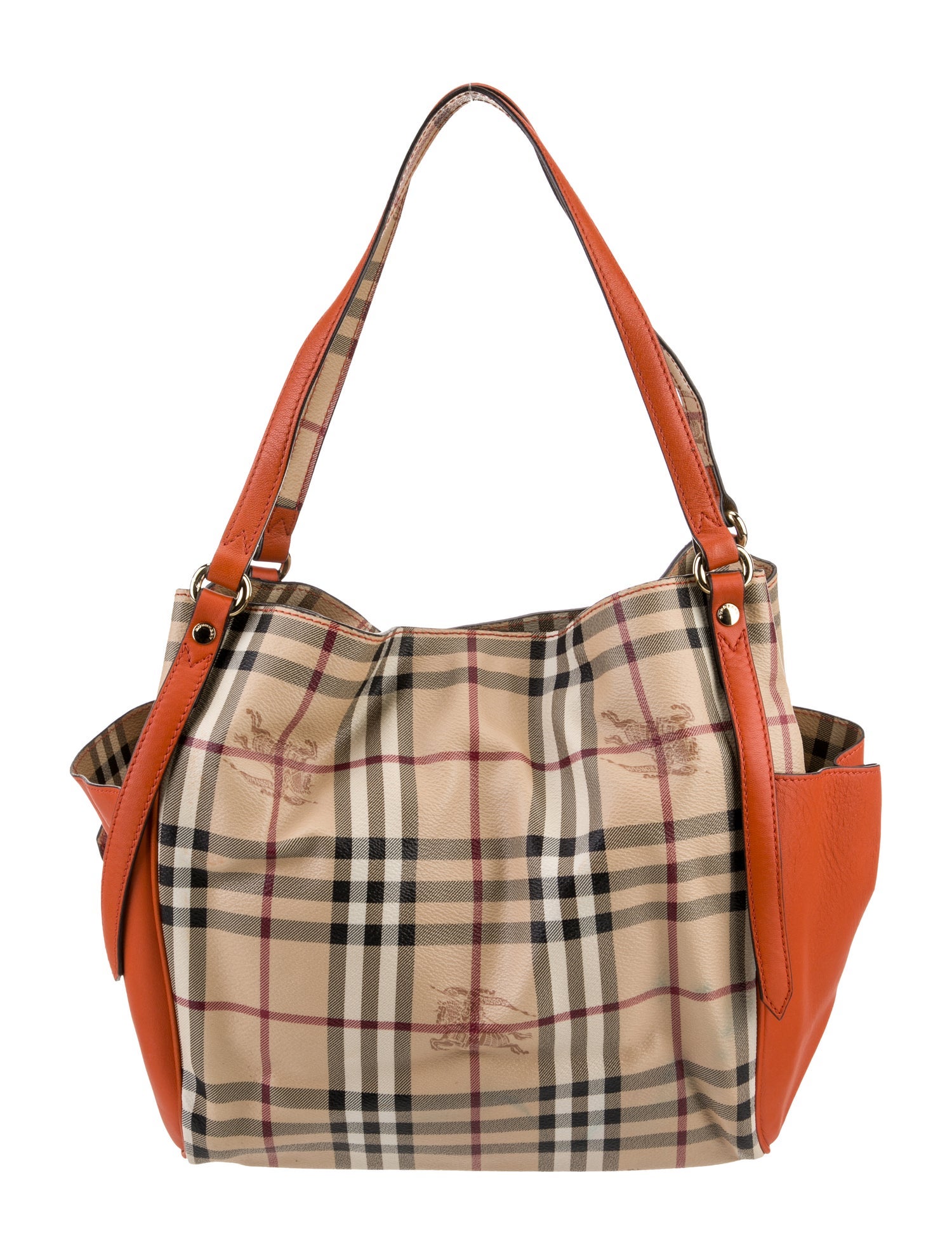 Burberry Haymarket Check Shoulder Bag