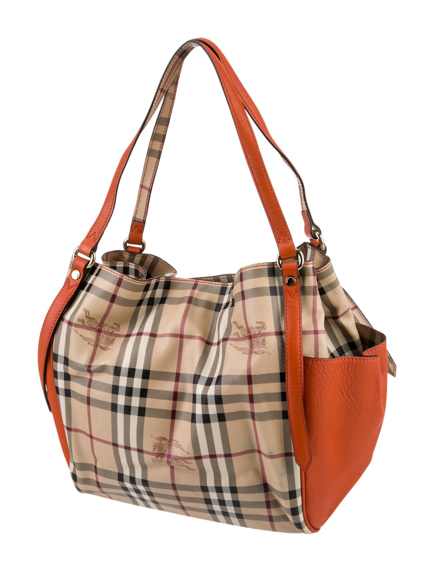 Burberry Haymarket Check Shoulder Bag