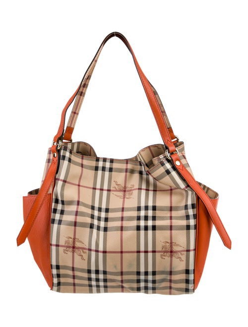 Burberry Haymarket Check Shoulder Bag