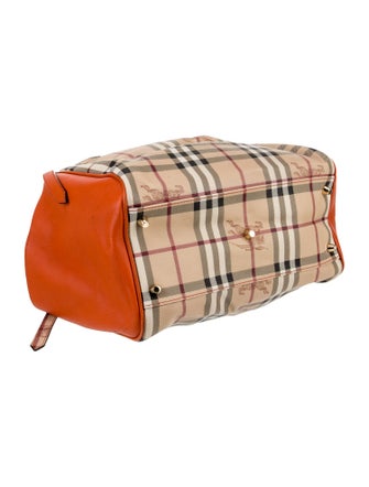 Burberry Haymarket Check Shoulder Bag