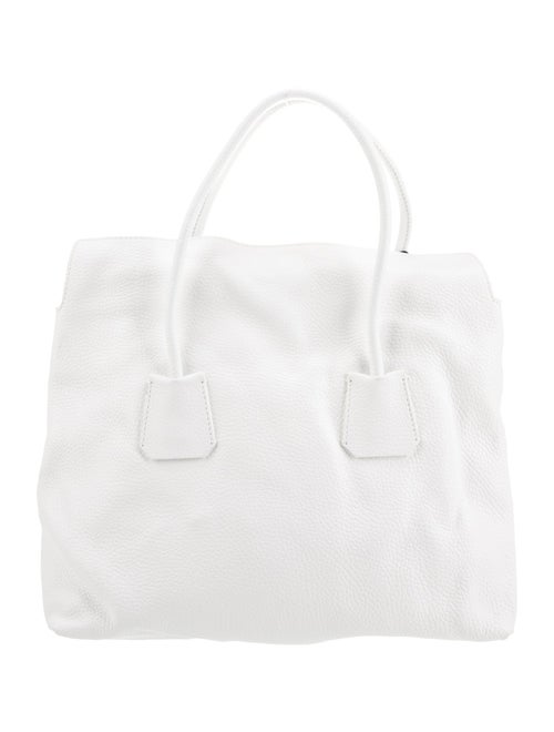 Burberry Leather Top Handle Bag