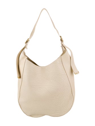 Burberry Calf Leather Shoulder Bag