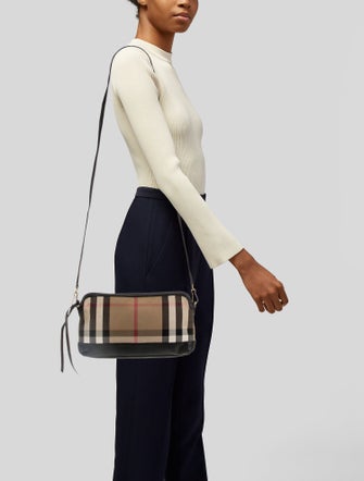 Burberry Canvas Crossbody Bag