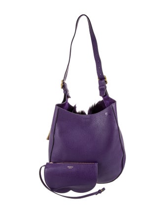 Burberry Leather Bucket Bag