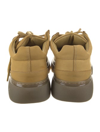 Burberry Leather Lace-Up Boots