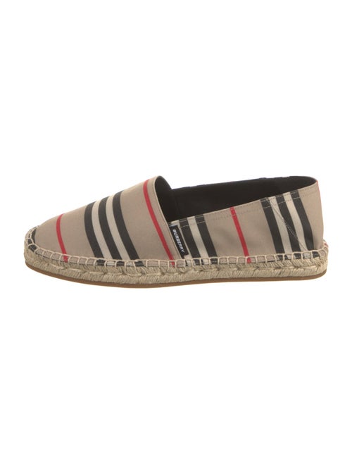 Burberry Canvas Striped Espadrilles