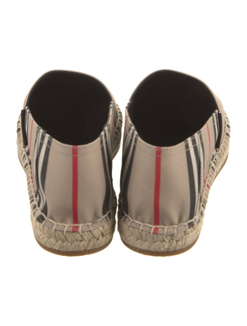 Burberry Canvas Striped Espadrilles