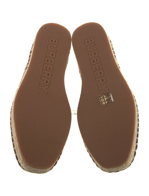 Burberry Canvas Striped Espadrilles