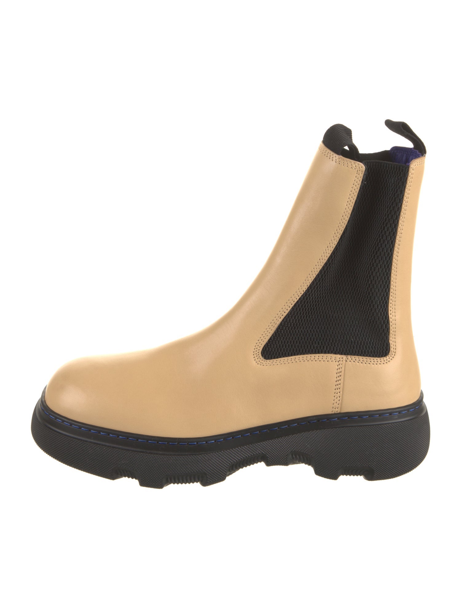 Burberry Leather Chelsea Boots