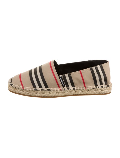 Burberry Canvas Striped Espadrilles