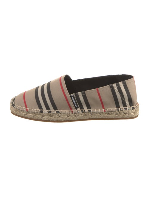 Burberry Canvas Striped Espadrilles