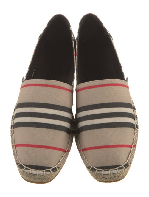 Burberry Canvas Striped Espadrilles