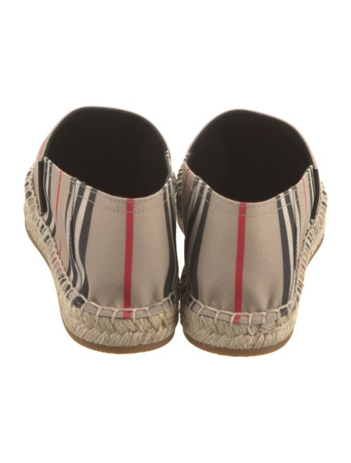Burberry Canvas Striped Espadrilles