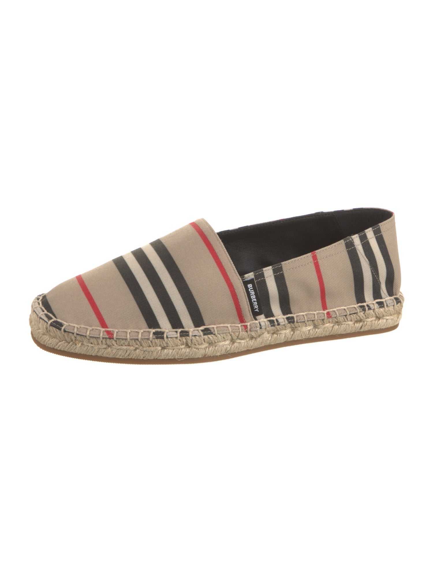 Burberry Canvas Striped Espadrilles