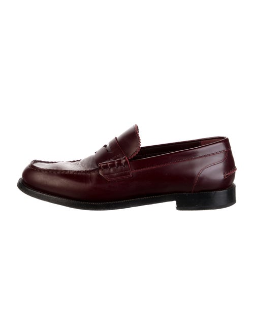 Burberry Leather Dress Loafers