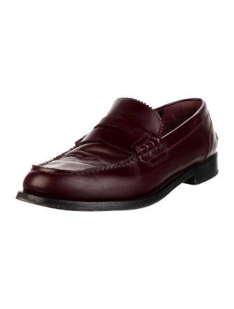 Burberry Leather Dress Loafers